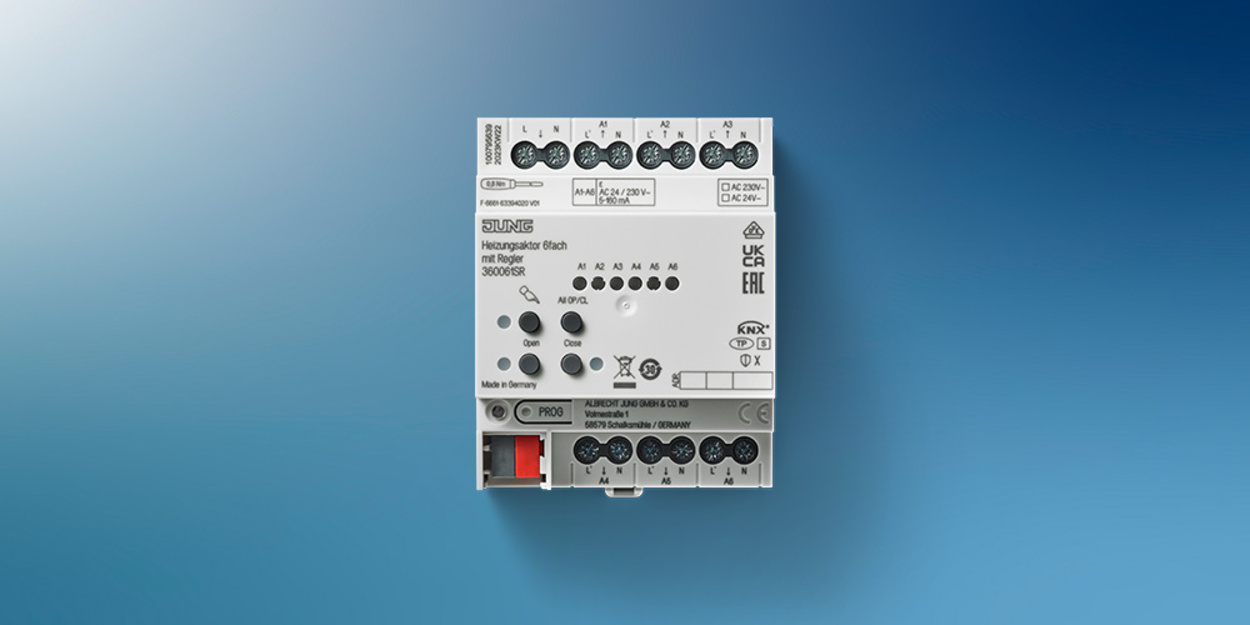 KNX Heizungsaktor 6-fach bei Manuel Silchinger Energie & Gebäudetechnik in Lobbach