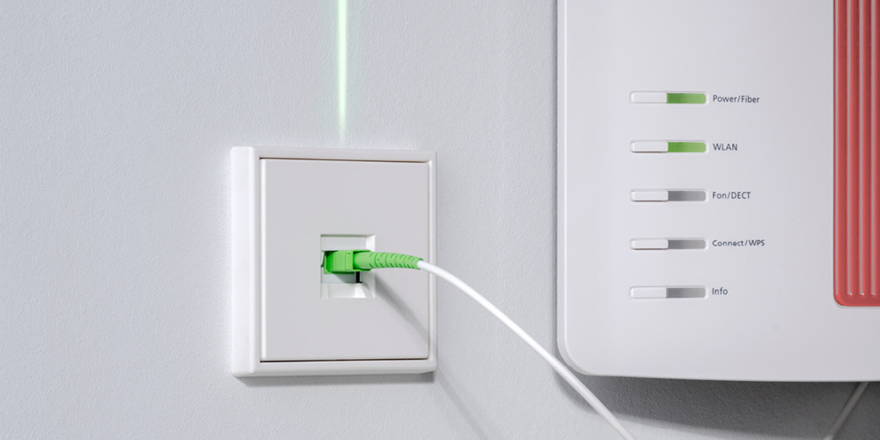 Die neuen Glasfaser-Anschlussdosen bei Manuel Silchinger Energie & Gebäudetechnik in Lobbach