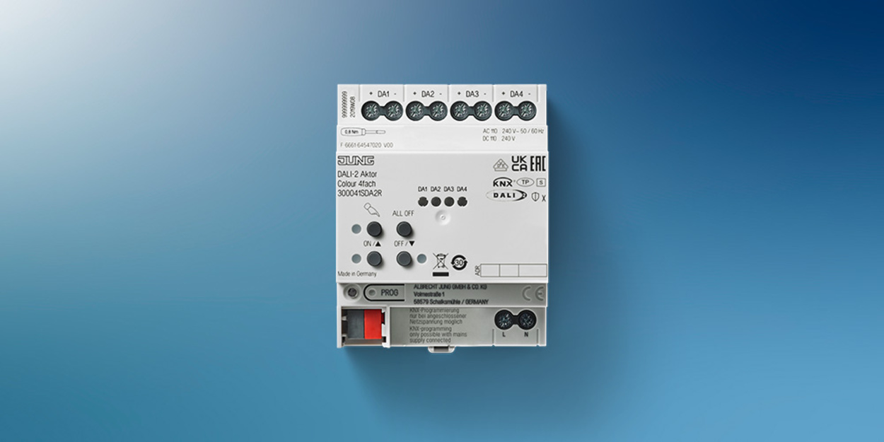 KNX DALI 2 Gateway Colour bei Manuel Silchinger Energie & Gebäudetechnik in Lobbach
